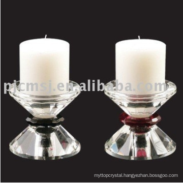 2016 best selling crystal tealight candle holder glass candle holder